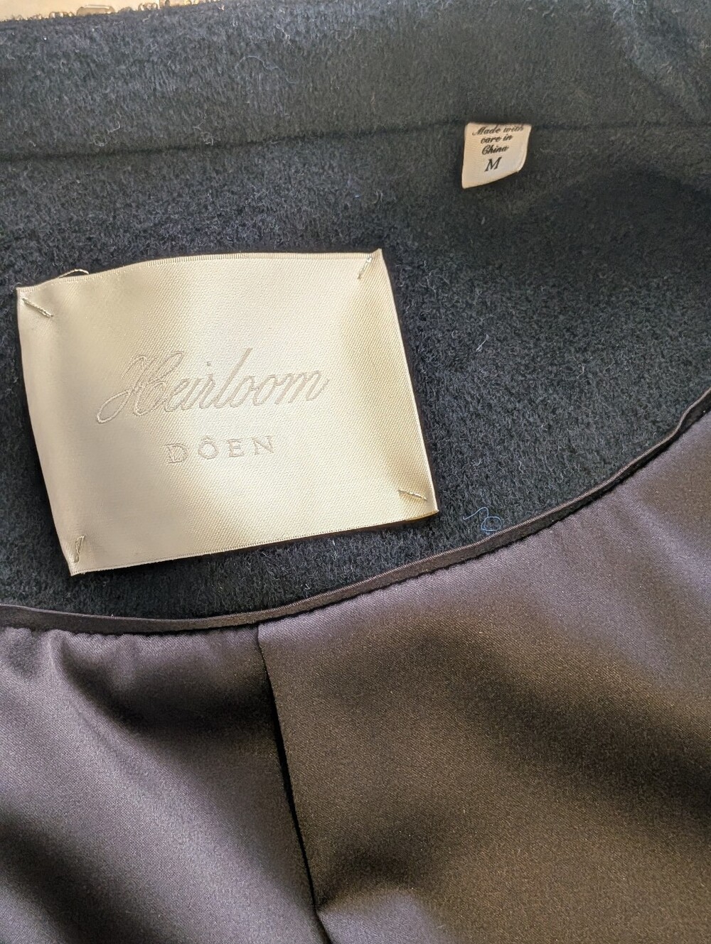 Doen Annemarie Cashmere Coat Size M - Picture 6 of 9